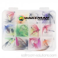 Outdoors Assorted Dry Fly Fishing Flies - 25pc by Wakeman 564755387